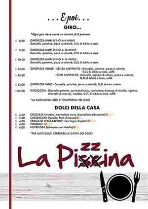  Menu Pizzeria Follonica Pagina 4 Piccolo